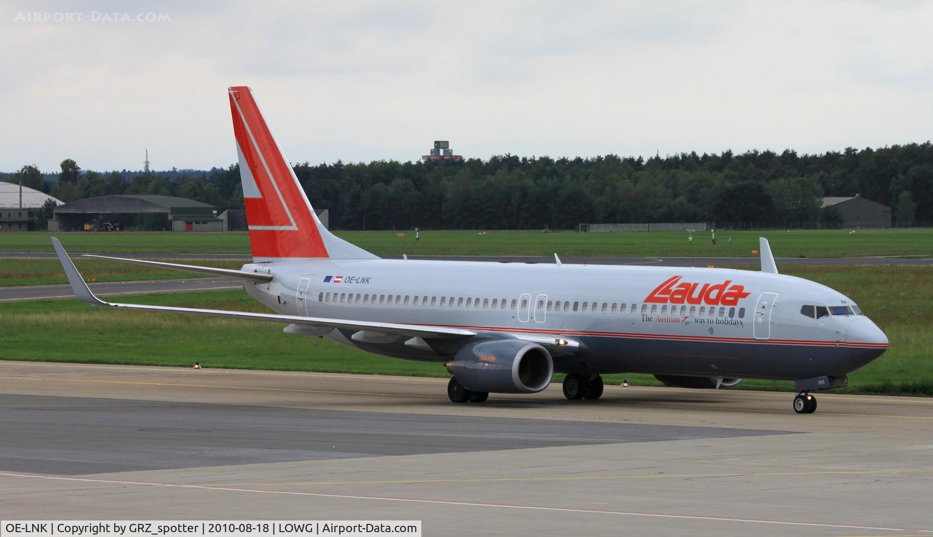 OE-LNK, 1999 Boeing 737-8Z9 C/N 28178, Aua 738 in Lauda livery
