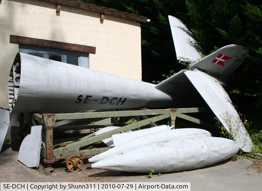 SE-DCH, Gloster Meteor TT.20 C/N AW5549, Preserved parts of an ex. Denmark Air Force Gloster Meteor NF-14