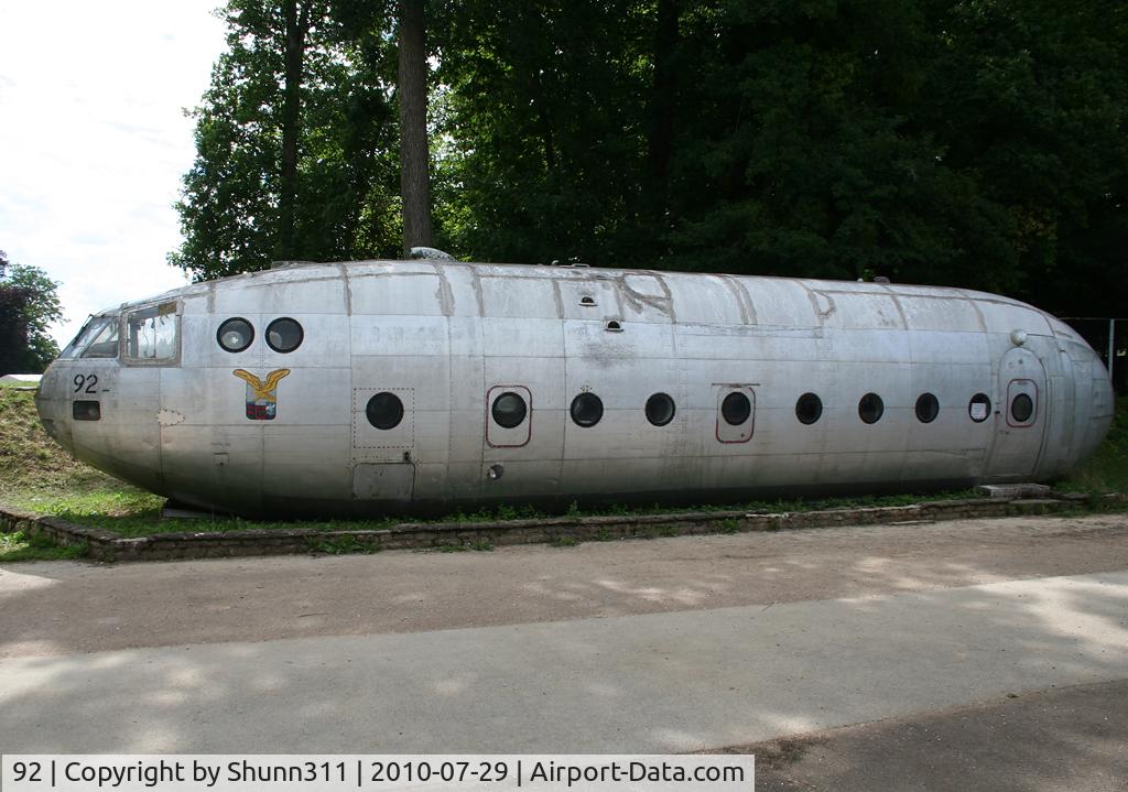 92, Nord N-2501F Noratlas C/N 92, Fuselage section of a French Air Force Noratlas preserved inside the Savigny-les-Beaune Museum
