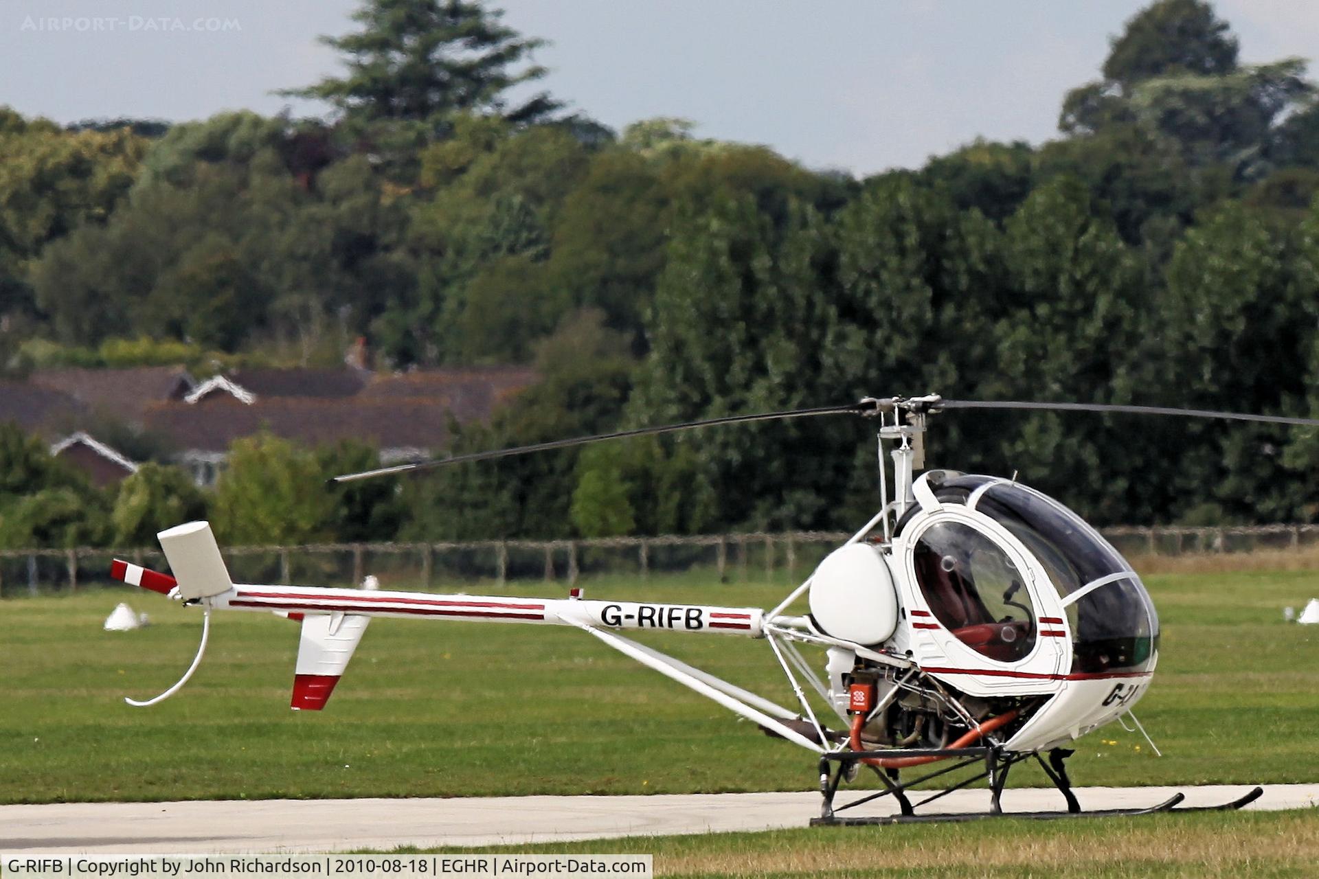 G-RIFB, 1977 Hughes 269C C/N 1160562, On dispersal