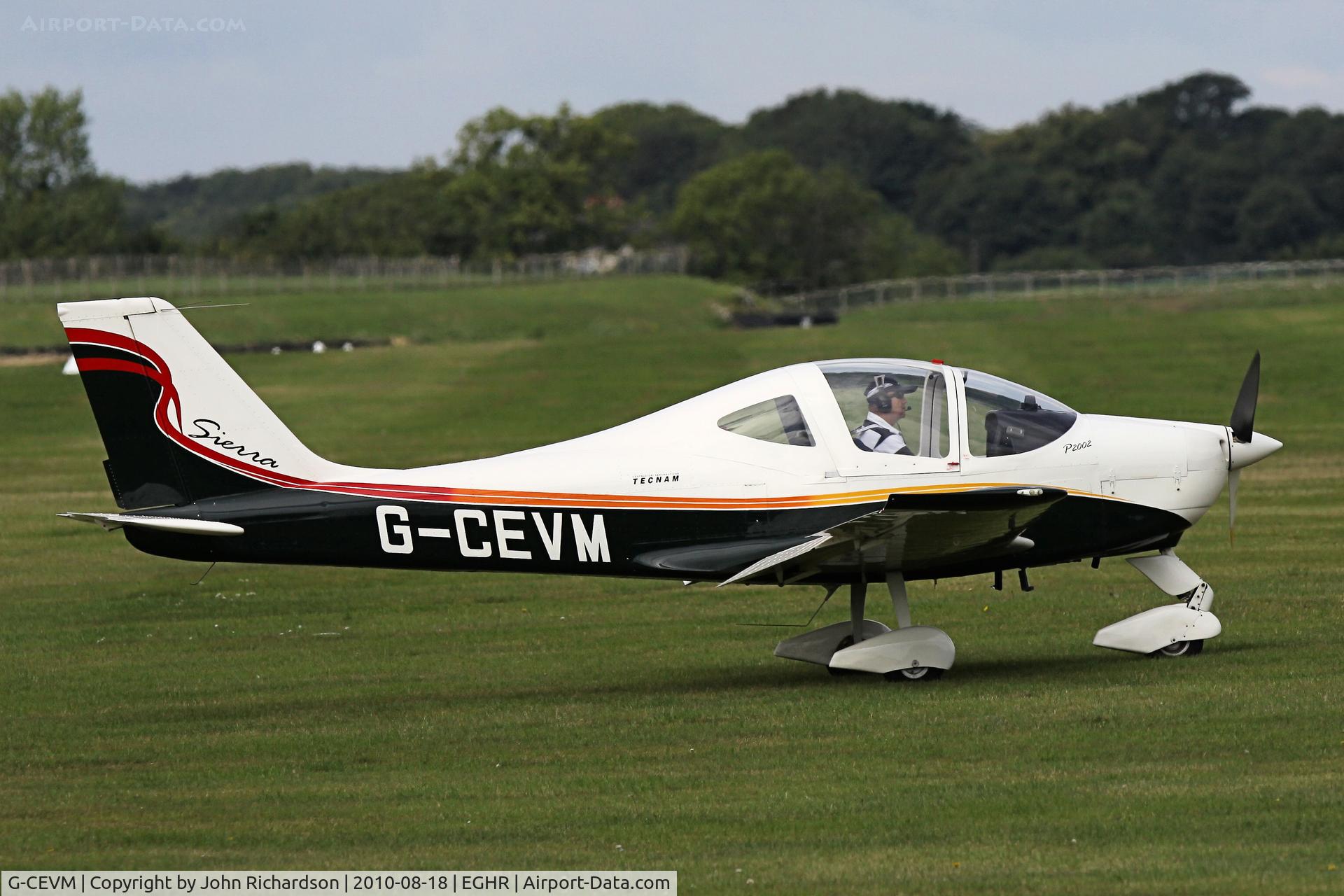 G-CEVM, 2008 Tecnam P-2002EA Sierra C/N PFA 333-14709, Ready for departure