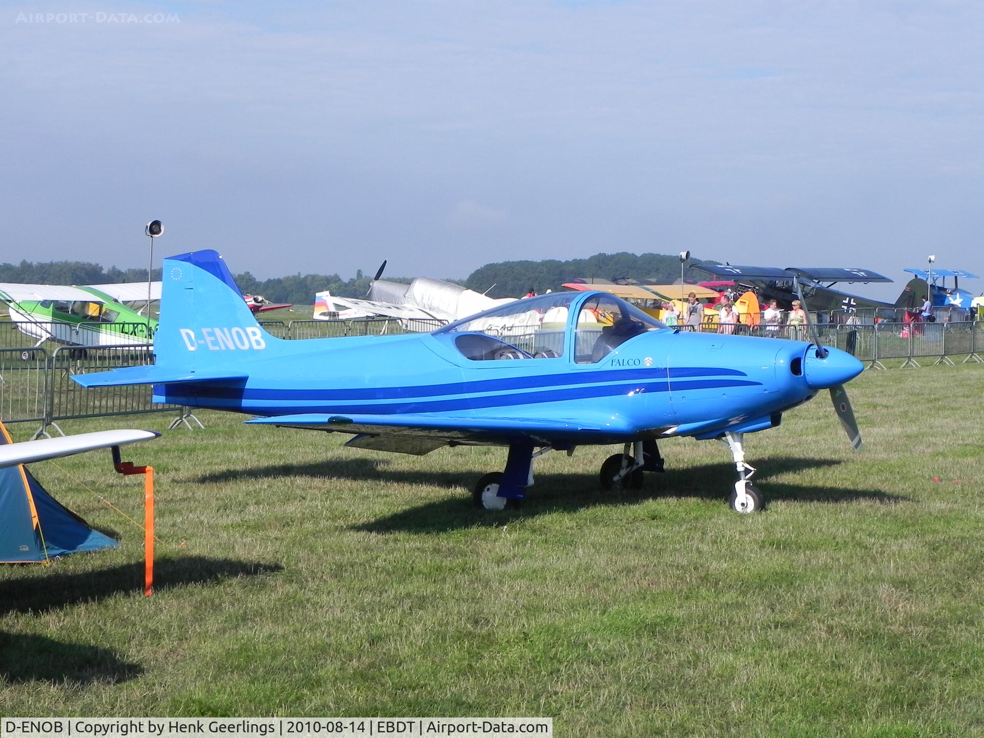 D-ENOB, Aeromere F-8L Falco III C/N 206, 27th International Oldtimer Fly-In 14 Aug 2010

Schaffen - Diest Belgium - EBDT