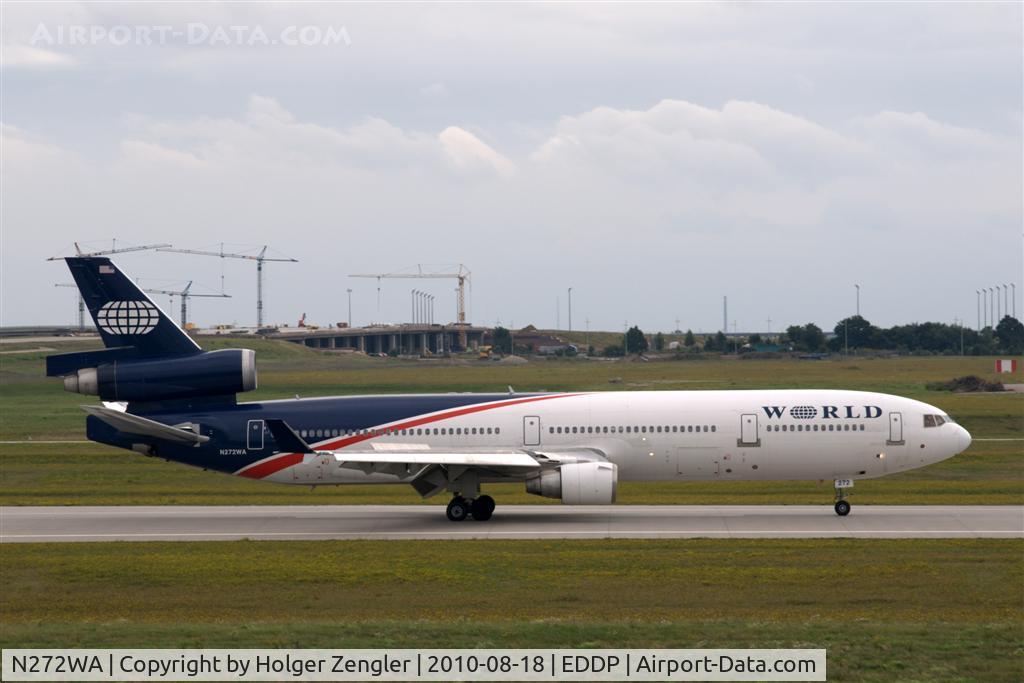 N272WA, 1992 McDonnell Douglas MD-11 C/N 48437, Day for day from West to East and from East to West....
