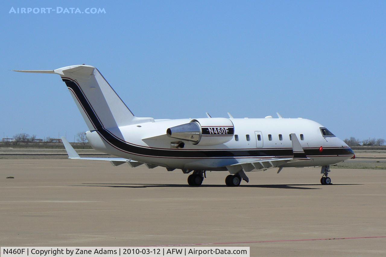 N460F, 1989 Canadair Challenger 604 (CL-600-2B16) C/N 5055, At Alliance Fort Worth