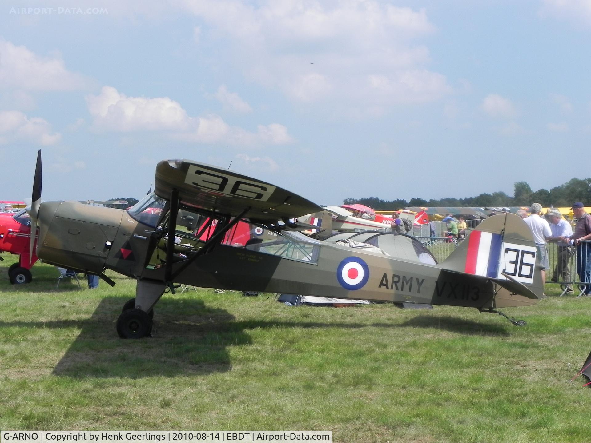 G-ARNO, 1948 Beagle A-61 Terrier 1 C/N 3722, 27th International Oldtimer Fly-In 14 Aug 2010

Schaffen - Diest Belgium - EBDT