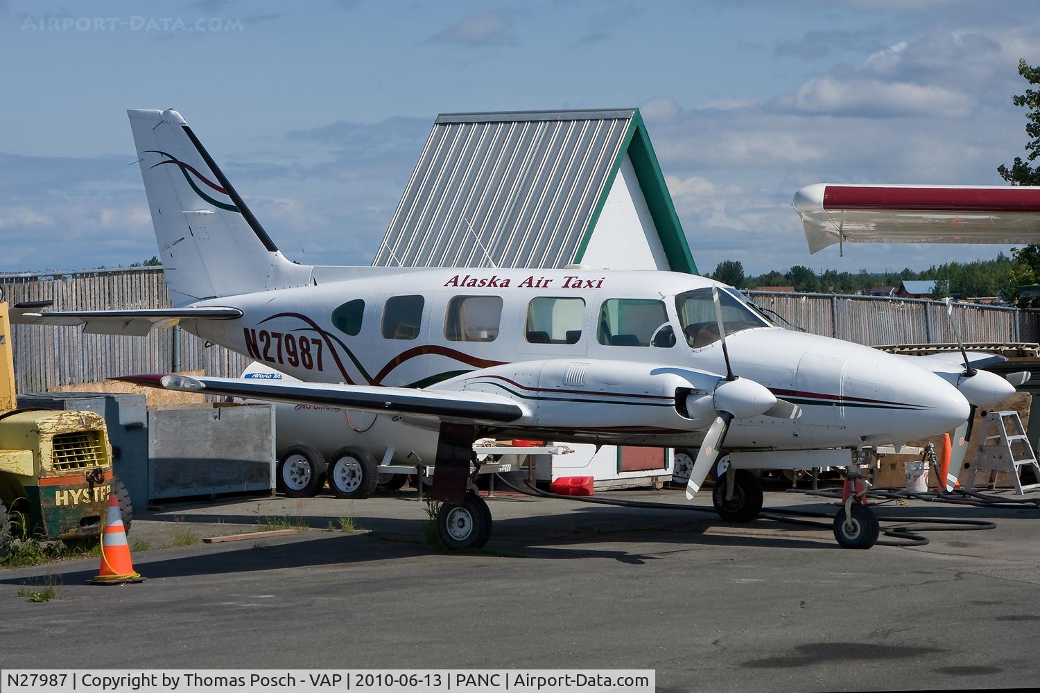 N27987, 1979 Piper PA-31-310 Navajo C/N 31-7912054, Alaska Air Taxi