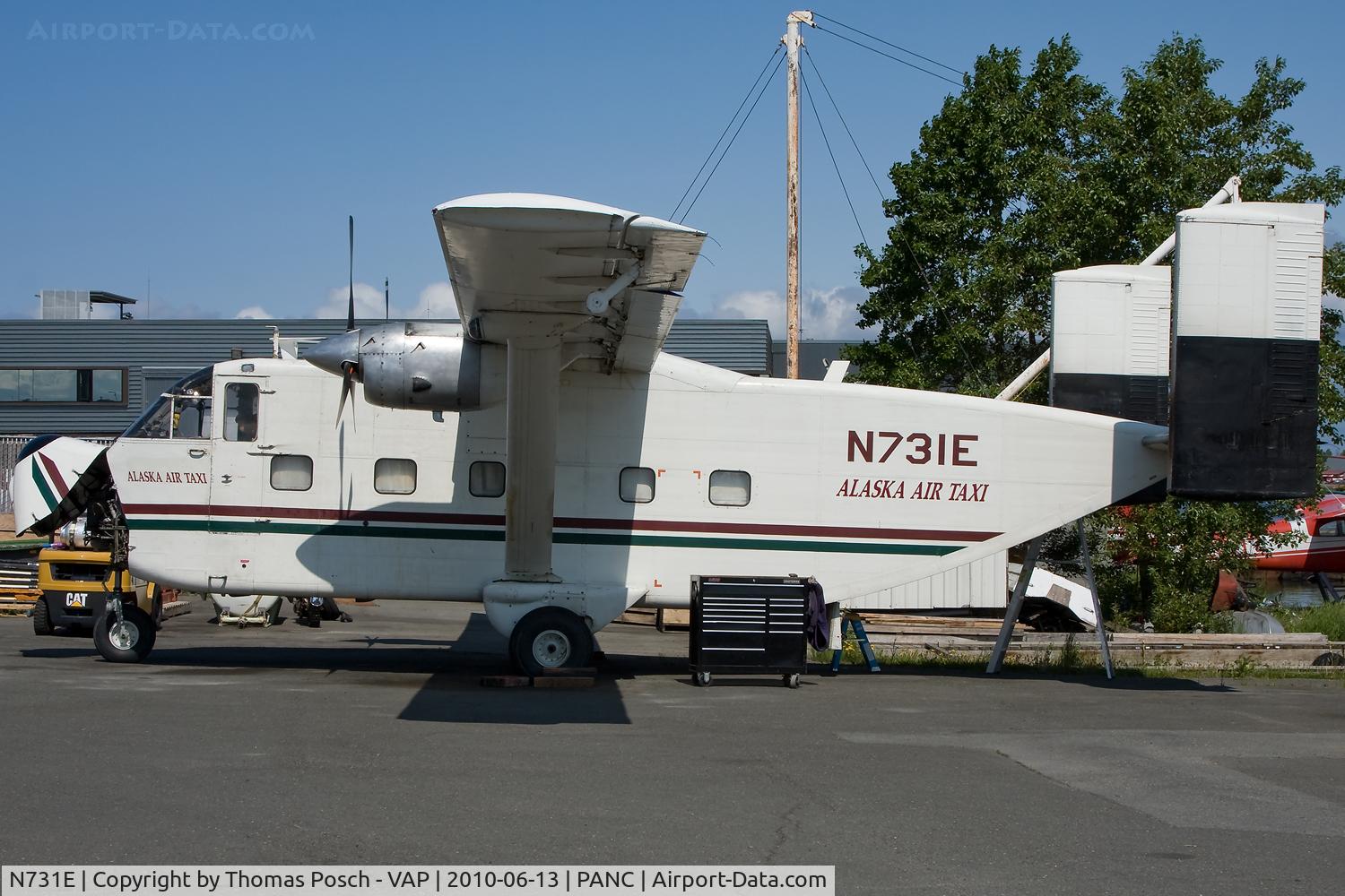 N731E, 1968 Short SC-7 Skyvan 3 C/N SH.1853, Alaska Air Taxi