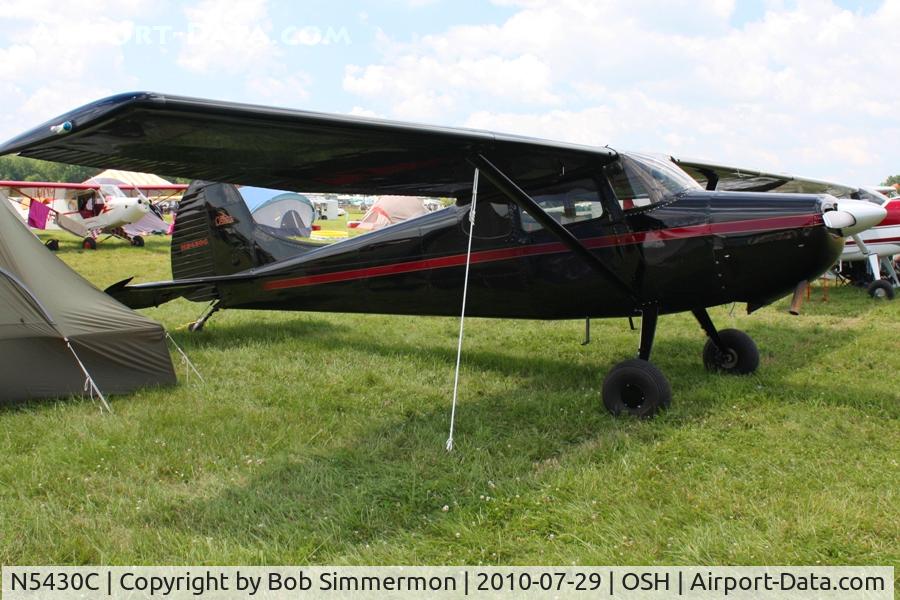 N5430C, 1950 Cessna 170A C/N 19560, Airventure 2010 - Oshkosh, Wisconsin