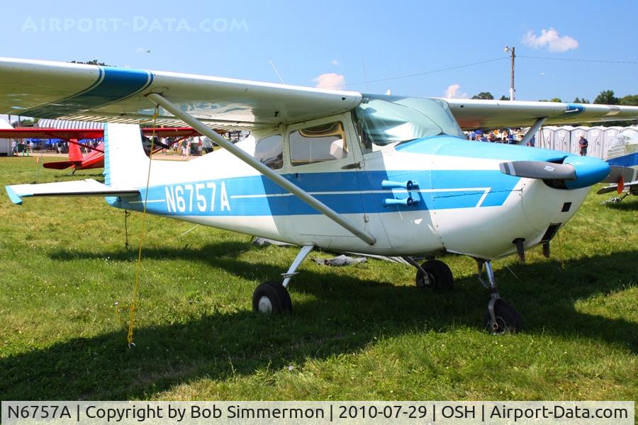 N6757A, 1956 Cessna 172 C/N 28857, Airventure 2010 - Oshkosh, Wisconsin