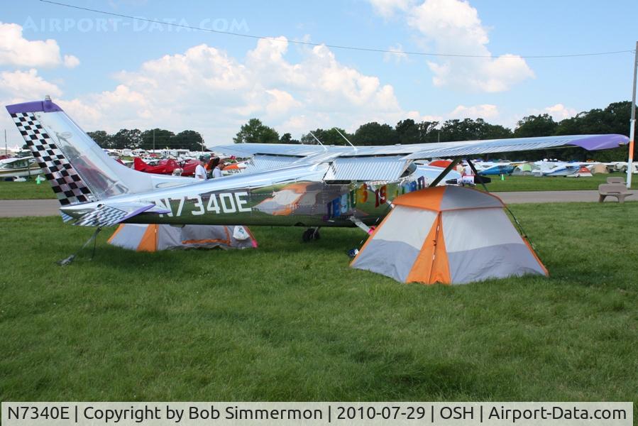 N7340E, 1959 Cessna 210 C/N 57040, Airventure 2010 - Oshkosh, Wisconsin