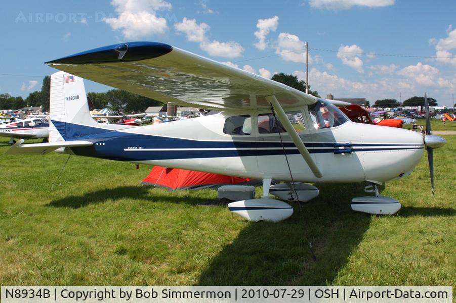 N8934B, 1958 Cessna 172 C/N 36634, Airventure 2010 - Oshkosh, Wisconsin