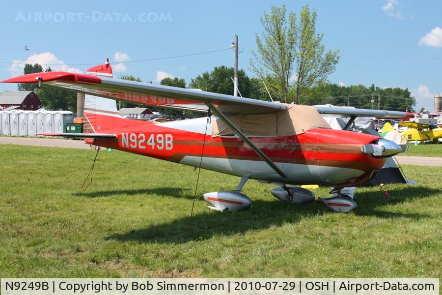 N9249B, 1958 Cessna 175 Skylark C/N 55049, Airventure 2010 - Oshkosh, Wisconsin