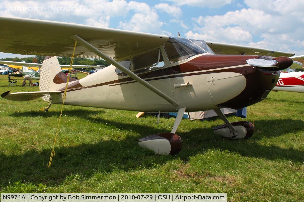 N9971A, 1950 Cessna 170A C/N 19629, Airventure 2010 - Oshkosh, Wisconsin