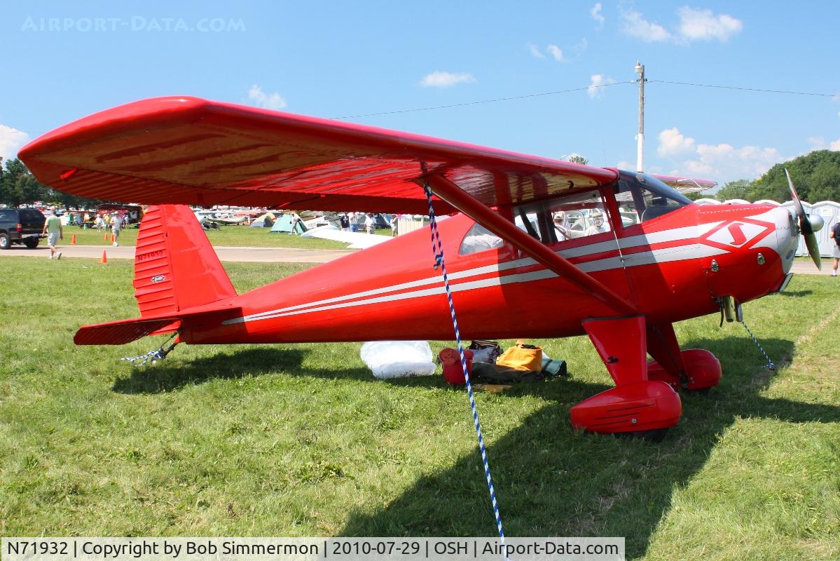 N71932, 1946 Luscombe 8A C/N 3359, Airventure 2010 - Oshkosh, Wisconsin