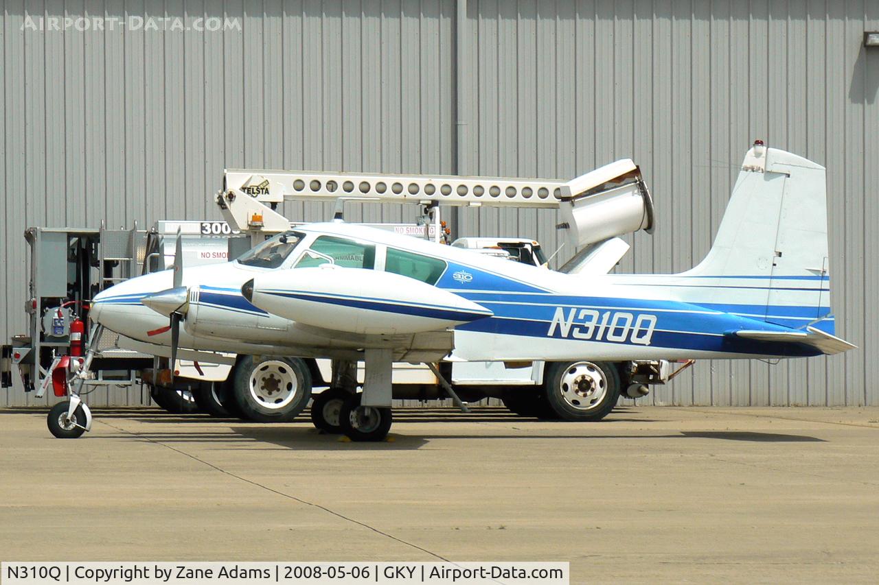 N310Q, 1958 Cessna 310B C/N 35757, At Arlington Municipal Airport, TX