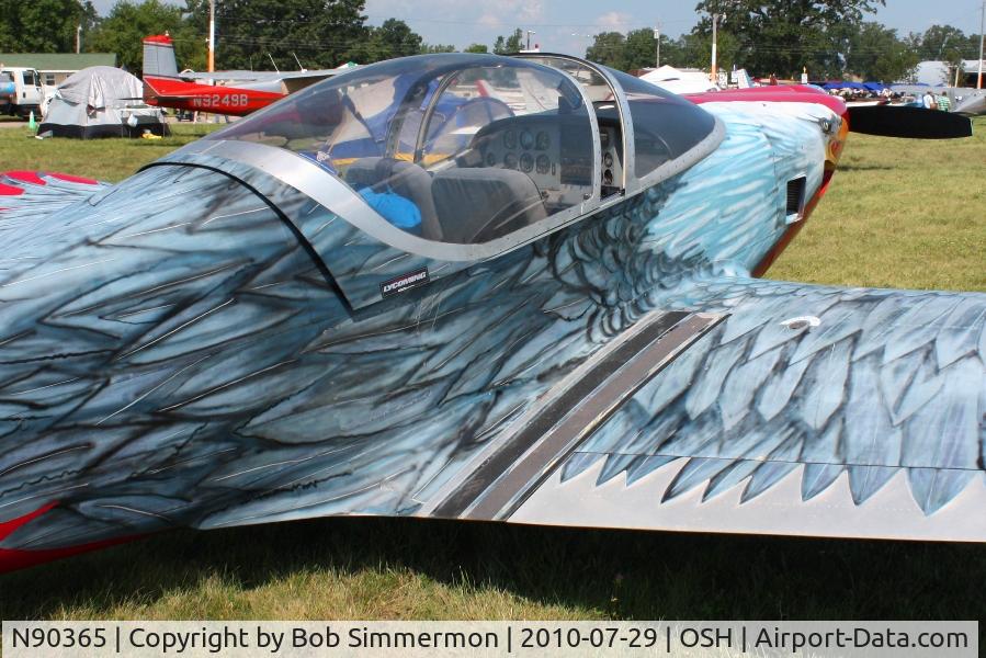 N90365, 1946 Globe GC-1A Swift C/N 379, Airventure 2010 - Oshkosh, Wisconsin