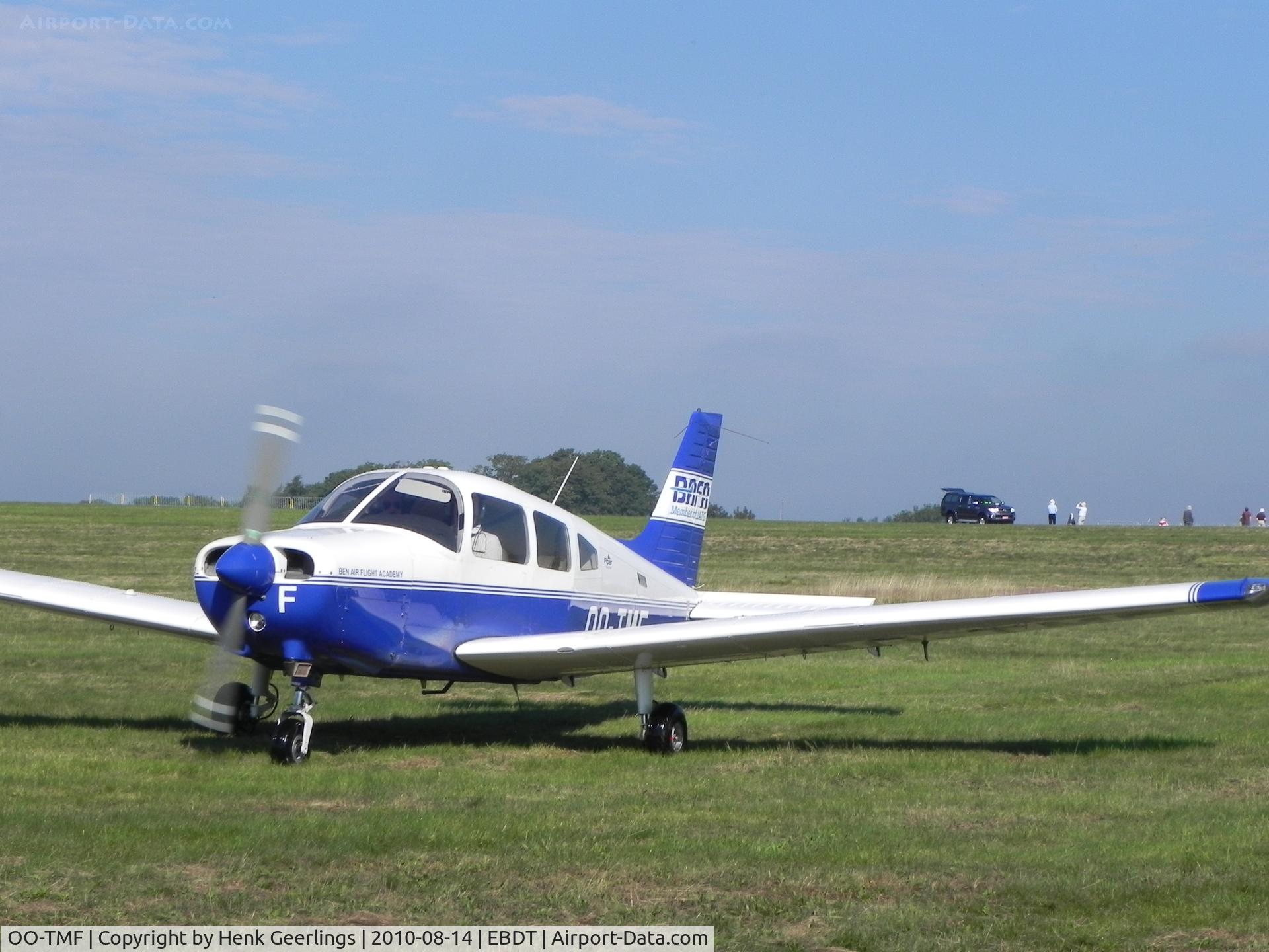 OO-TMF, 2006 Piper PA-28-161 C/N 2842274, 27th International Oldtimer Fly-In 14 Aug 2010

Schaffen - Diest Belgium - EBDT

Ben Air Flight Academy