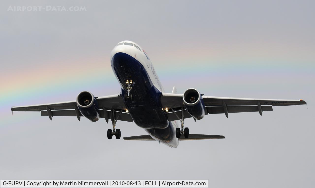 G-EUPV, 2001 Airbus A319-131 C/N 1423, British Airways