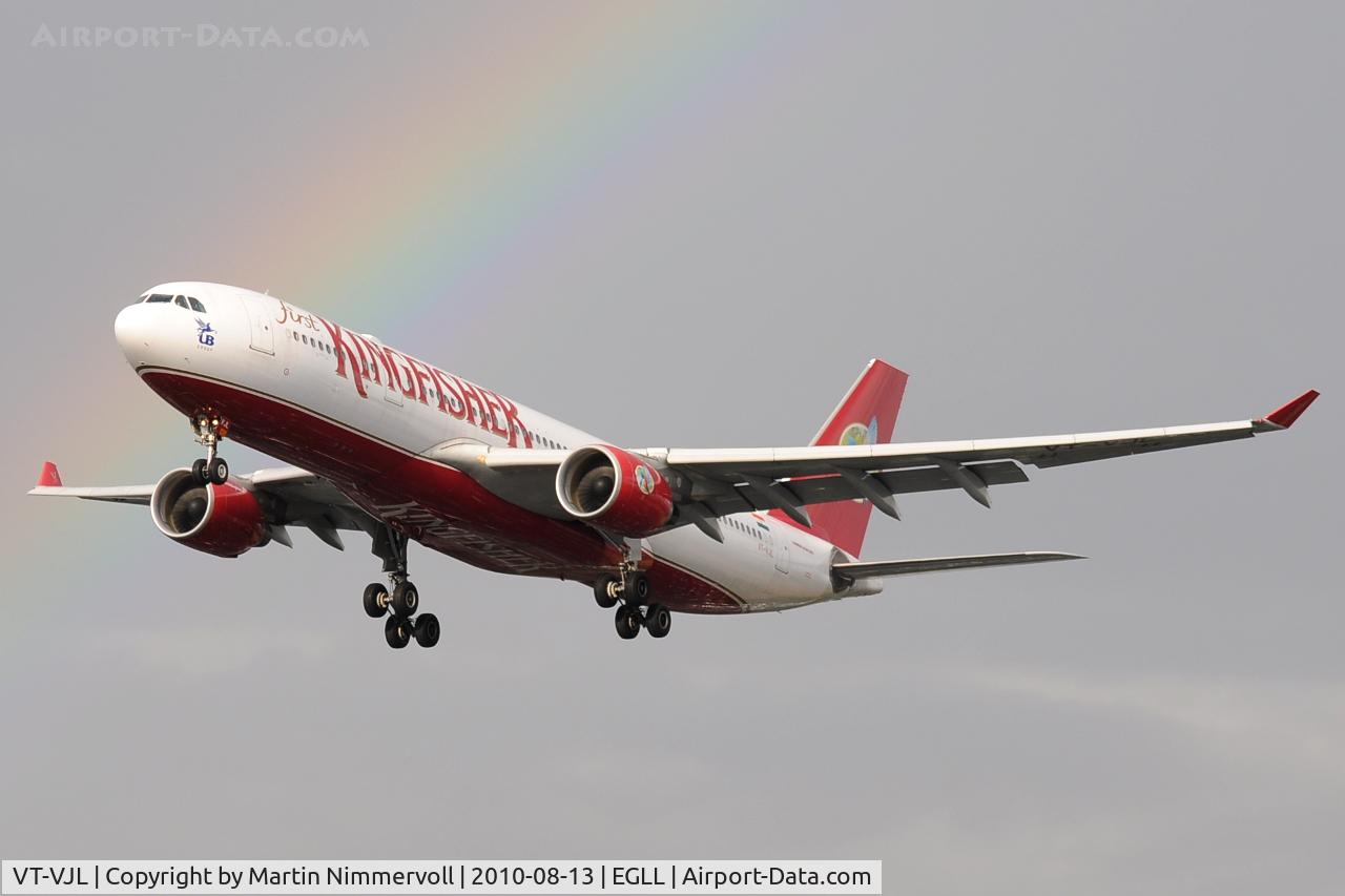 VT-VJL, 2008 Airbus A330-223 C/N 891, Kingfisher Airlines