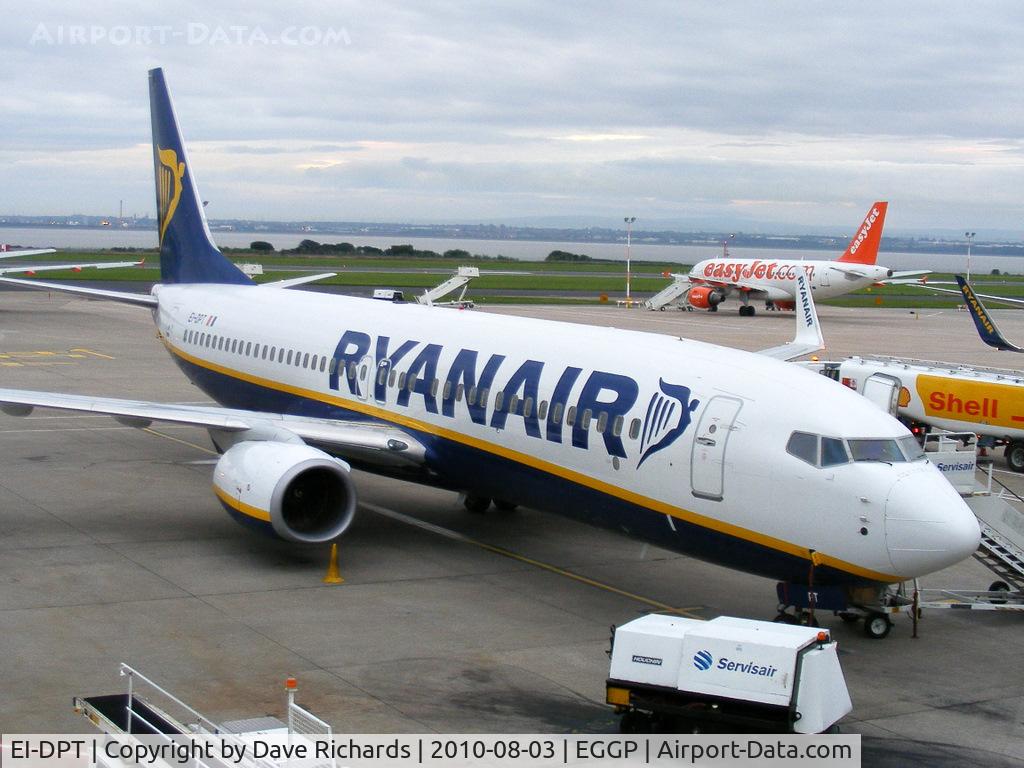 EI-DPT, 2007 Boeing 737-8AS C/N 35550, Ryanair