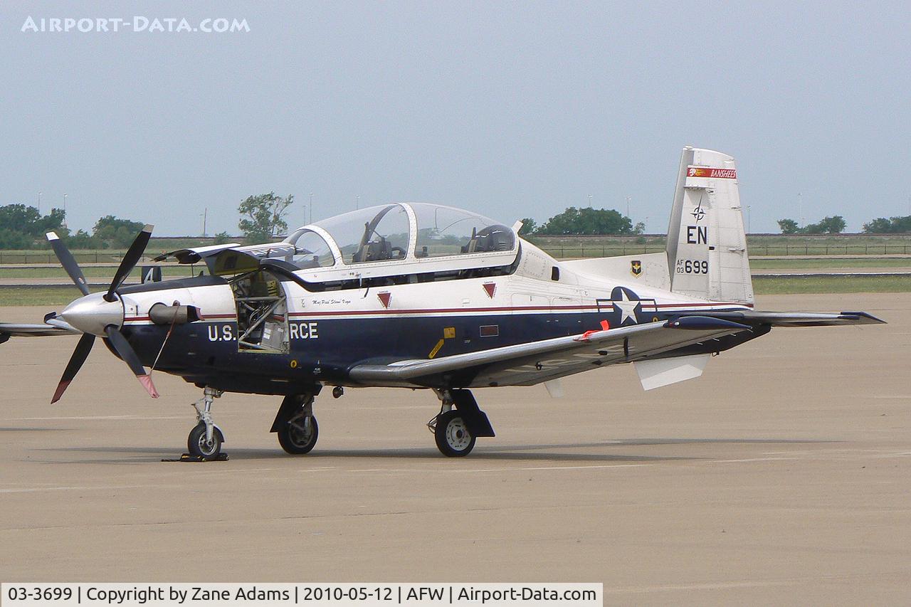 03-3699, 2003 Raytheon T-6A Texan II C/N PT-245, At Alliance Fort Worth, TX