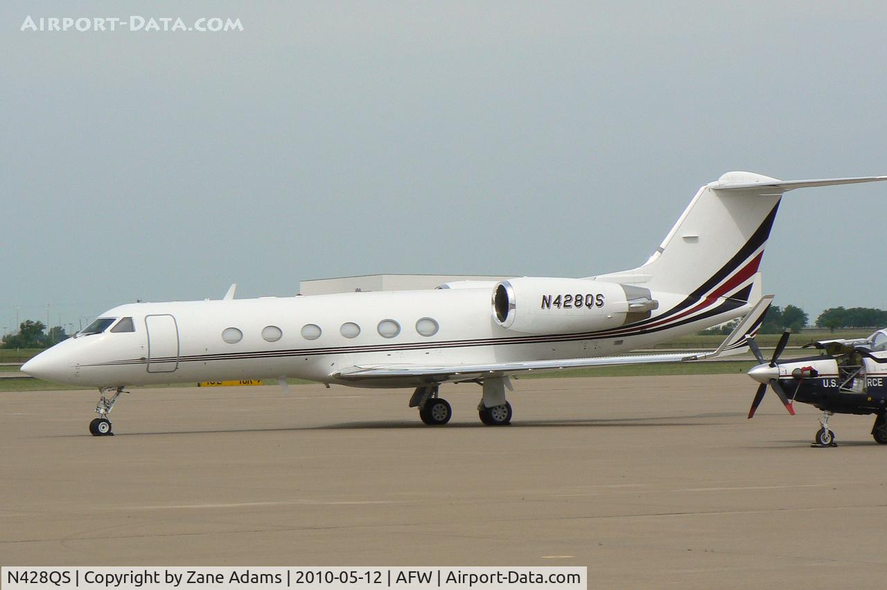 N428QS, 1998 Gulfstream Aerospace G-IV C/N 1328, At Alliance Airport - Fort Worth, TX