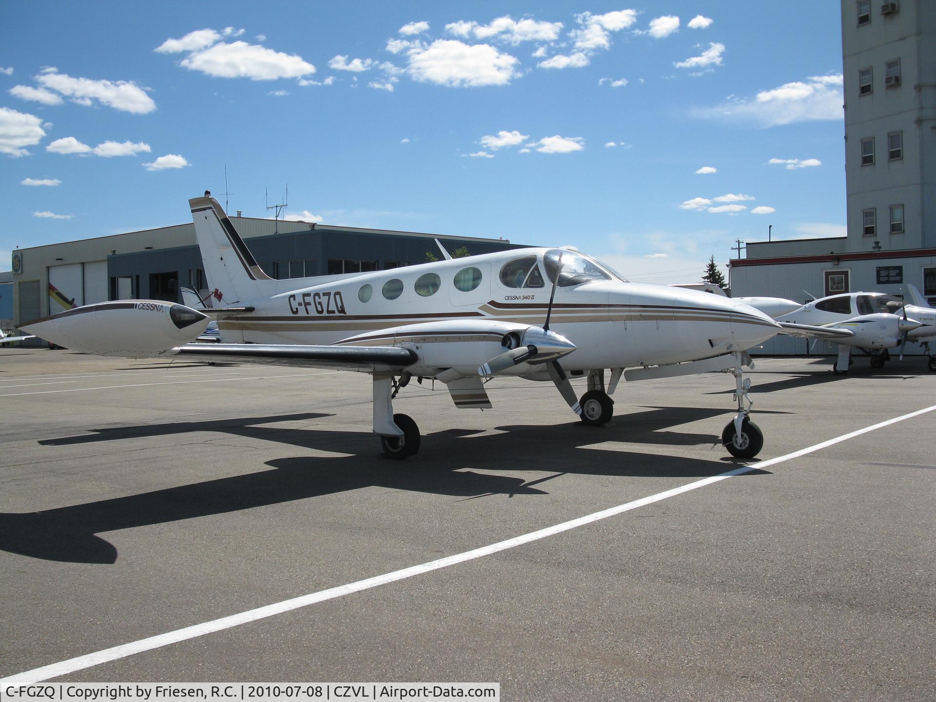 C-FGZQ, 1979 Cessna 340A C/N 340A0670, Cessna 340  owned by ALCO INC. Edmonton, AB