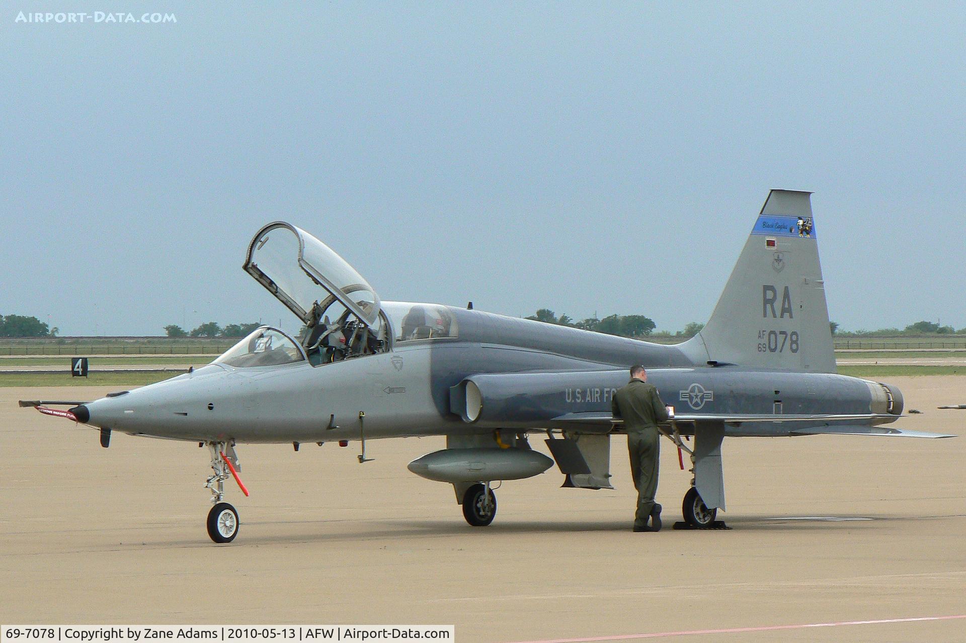 69-7078, 1969 Northrop T-38A Talon C/N T.6228, At Alliance Airport - Fort Worth, TX