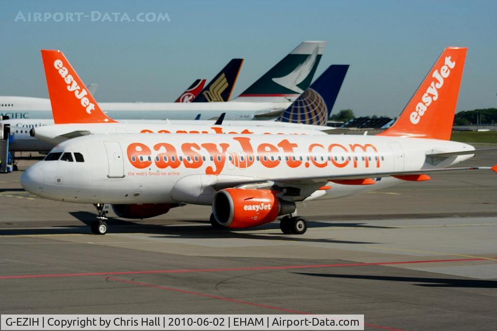 G-EZIH, 2005 Airbus A319-111 C/N 2463, easyjet