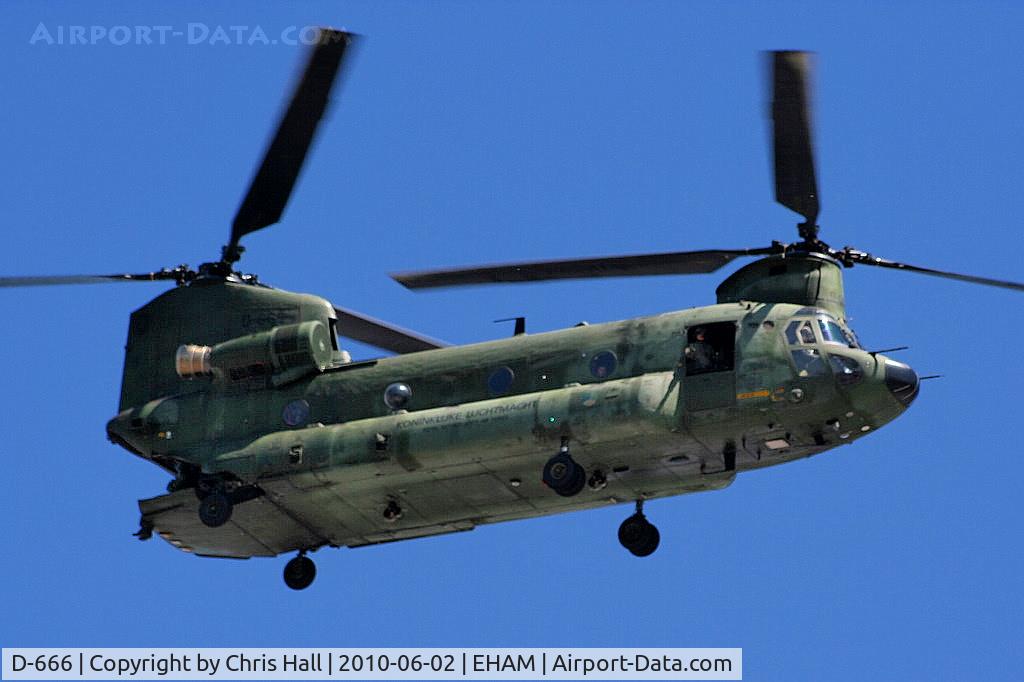 D-666, 1976 Boeing CH-47D Chinook C/N M.3666/NL-006, Royal Netherlands Air Force