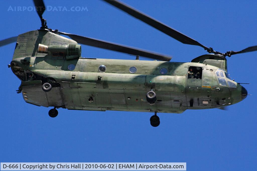 D-666, 1976 Boeing CH-47D Chinook C/N M.3666/NL-006, Royal Netherlands Air Force