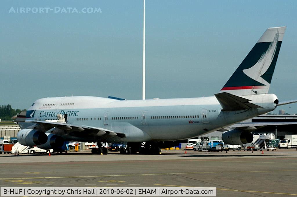 B-HUF, 1993 Boeing 747-467 C/N 25869, Cathay Pacific