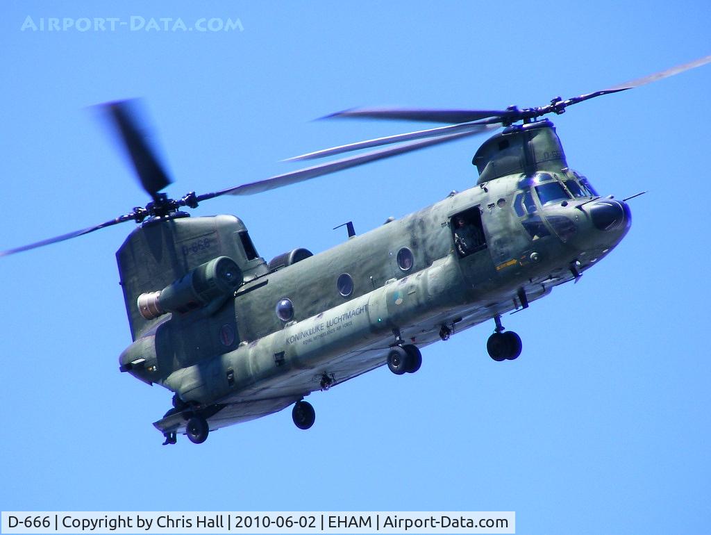 D-666, 1976 Boeing CH-47D Chinook C/N M.3666/NL-006, Royal Netherlands Air Force