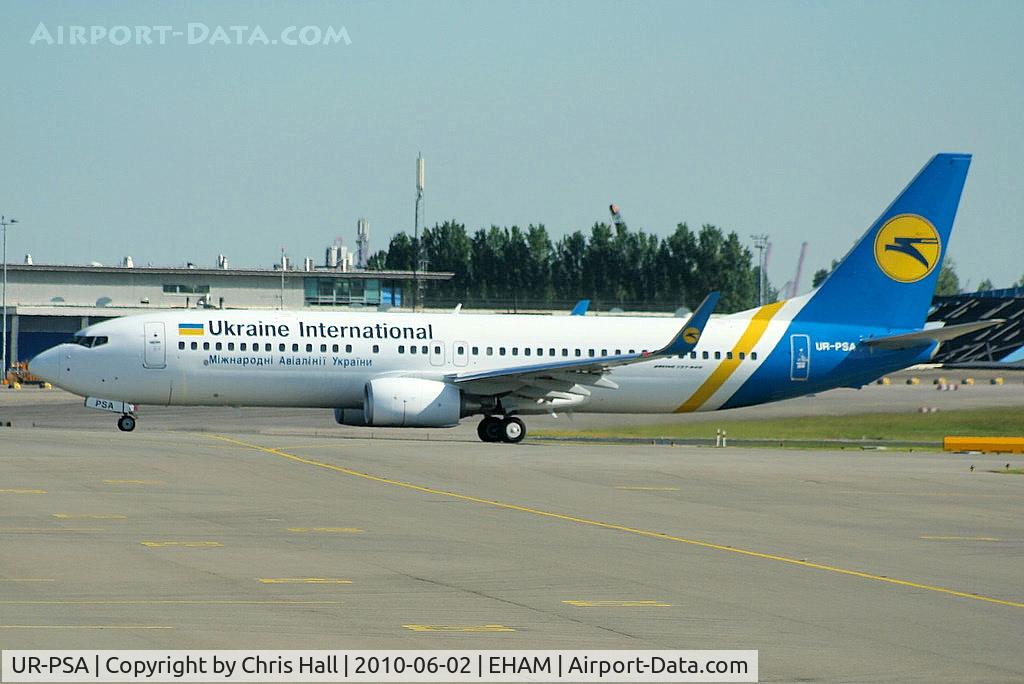 UR-PSA, 2009 Boeing 737-8HX C/N 29658, Ukraine International Airlines