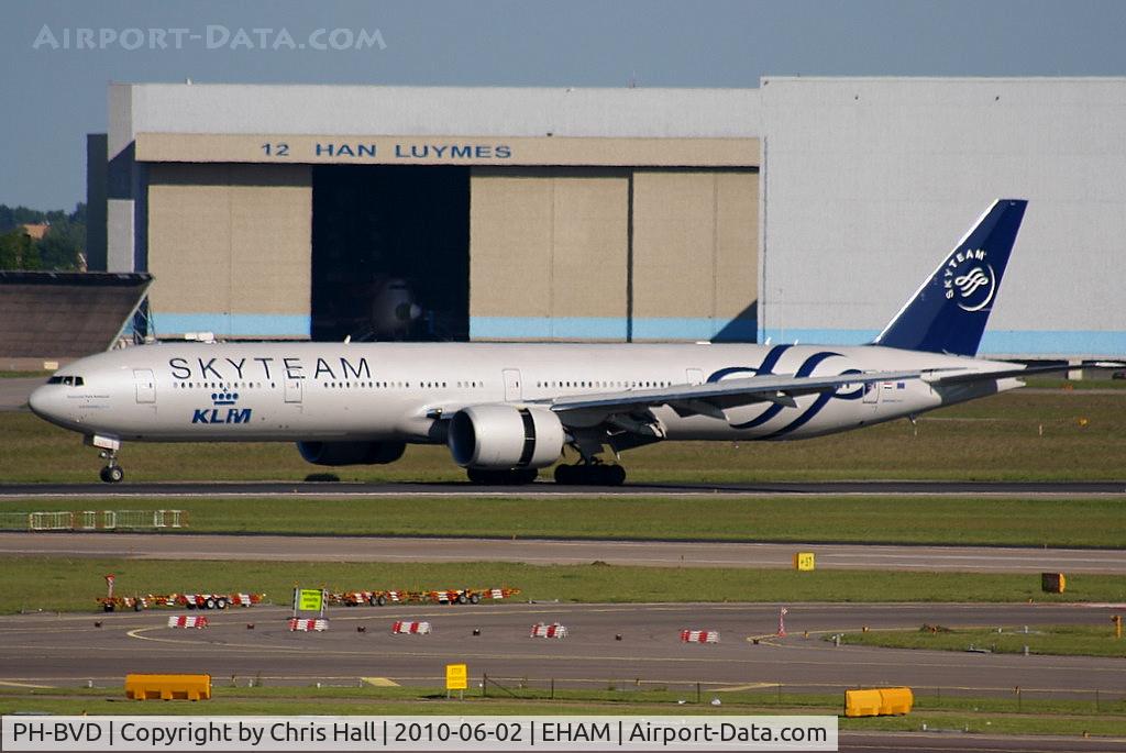 PH-BVD, 2009 Boeing 777-306/ER C/N 35979, KLM Royal Dutch Airlines in Skyteam colour scheme