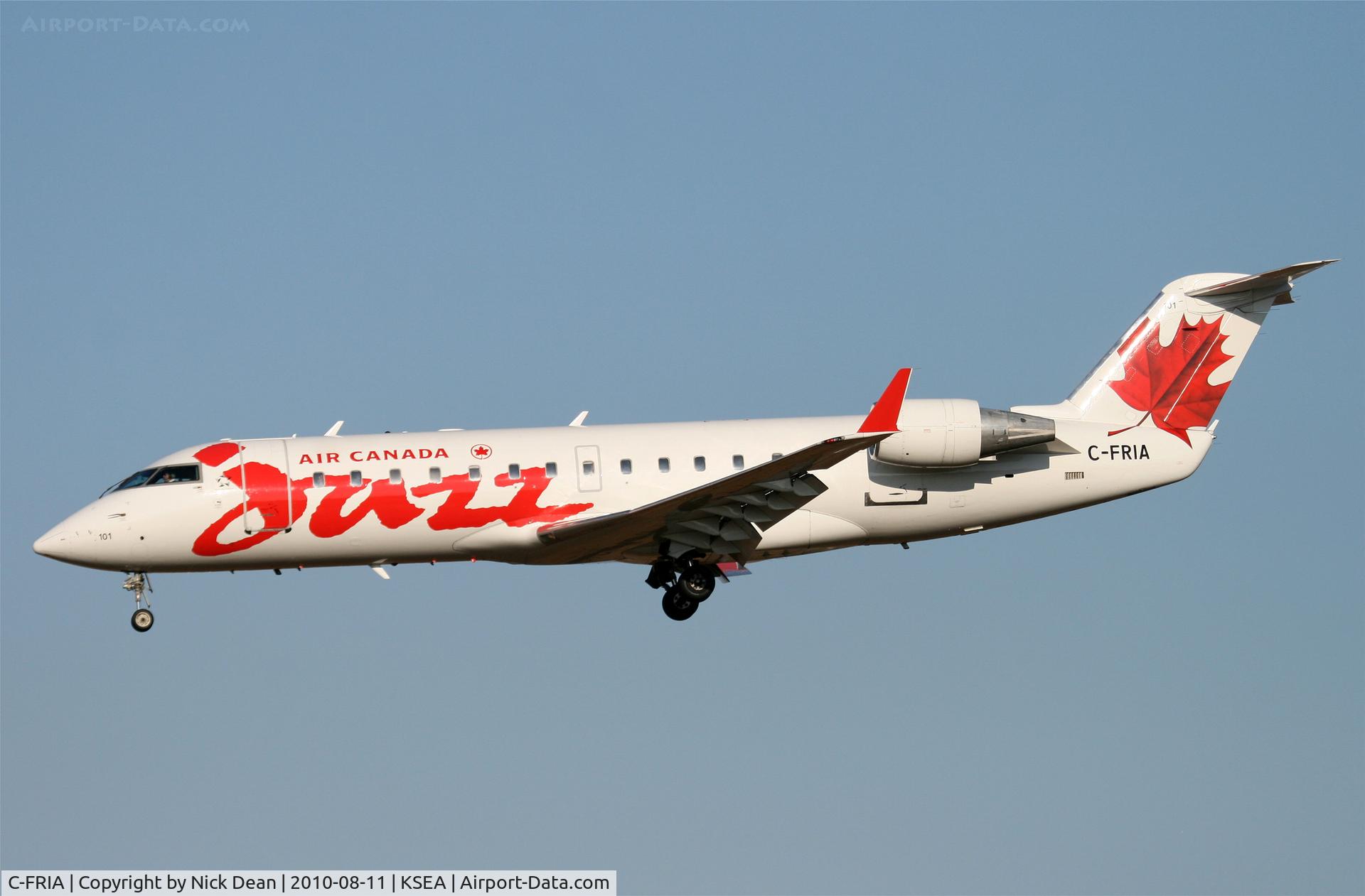 C-FRIA, 1994 Canadair CRJ-100ER (CL-600-2B19) C/N 7045, KSEA