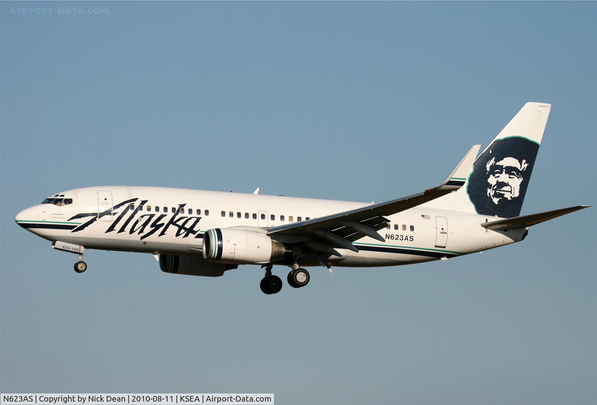 N623AS, 2000 Boeing 737-790 C/N 30166, KSEA