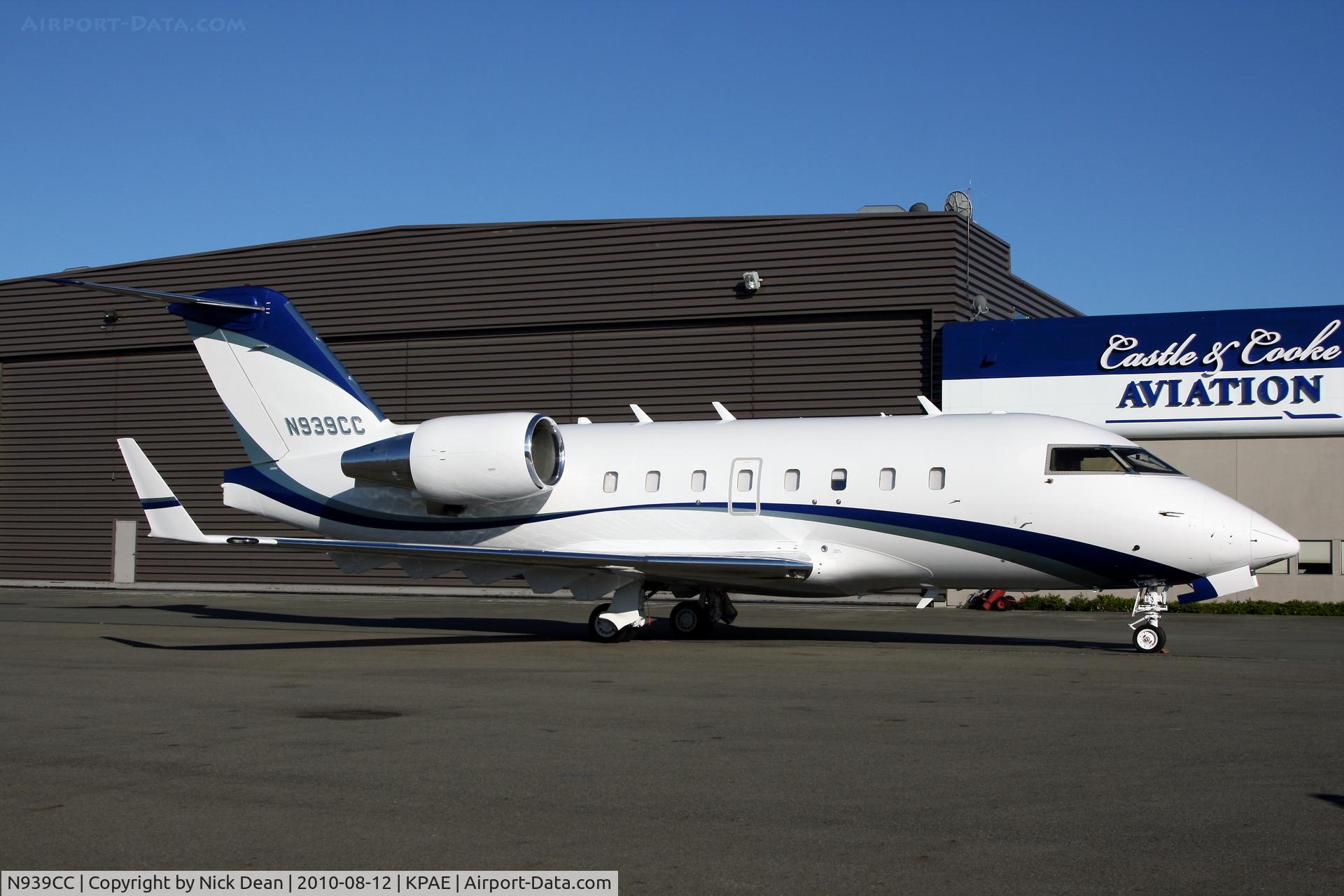 N939CC, 1992 Canadair Challenger 601-3A (CL-600-2B16) C/N 5124, KPAE