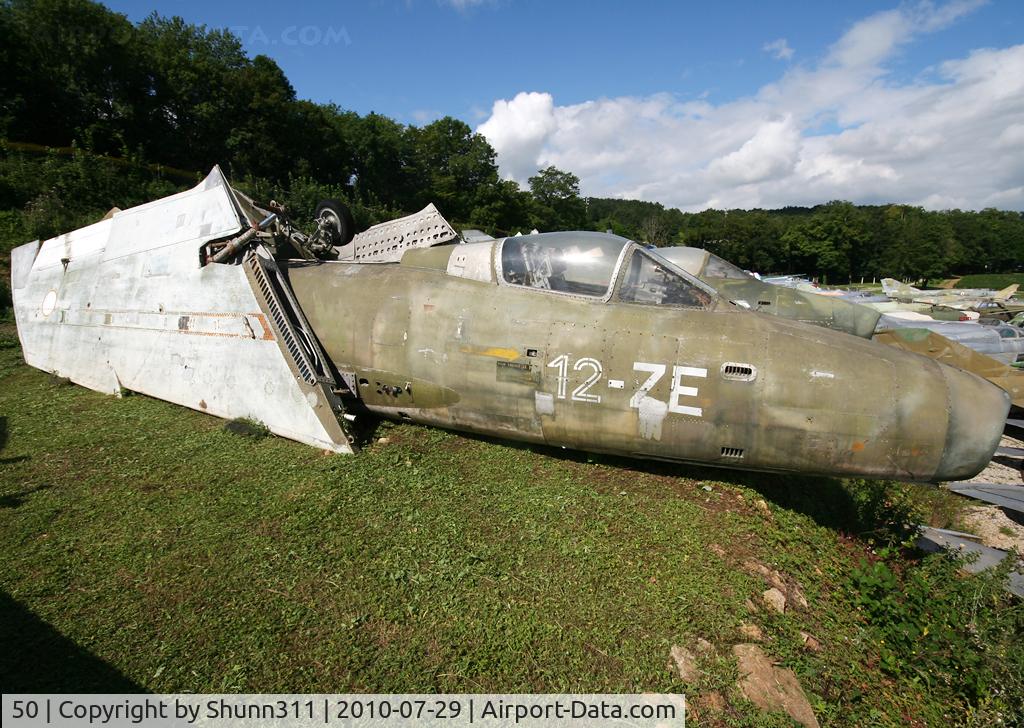 50, Dassault Super Mystere B.2 C/N 50, S/n 50 - Stored inside Savigny-les-Beaune Museum