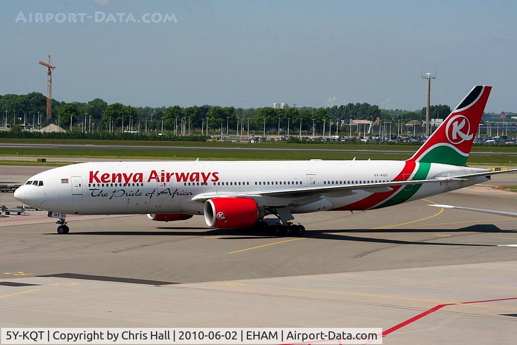 5Y-KQT, 2005 Boeing 777-2U8/ER C/N 33682, Kenya Airways