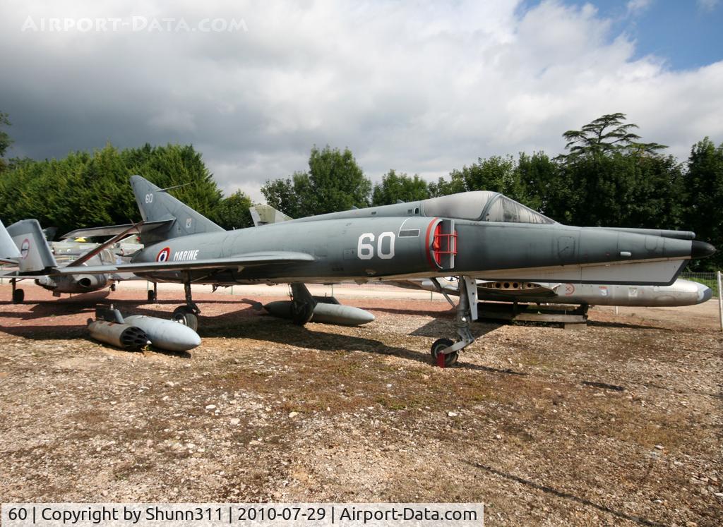 60, Dassault Etendard IV.M C/N 21, S/n 60 - Etendard IVM preserved inside Savigny-les-Beaune Museum...