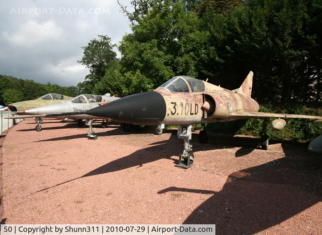 50, Dassault Super Mystere B.2 C/N 50, S/n 50 - Mirage IIIC preserved inside Savigny-les-Beaune Museum...