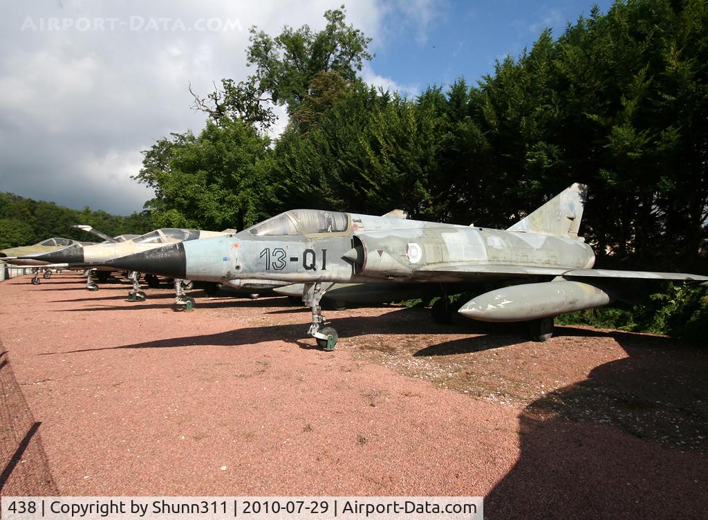 438, Dassault Mirage IIIE C/N 438, S/n 438 - Mirage IIIE preserved inside Savigny-les-Beaune Museum...