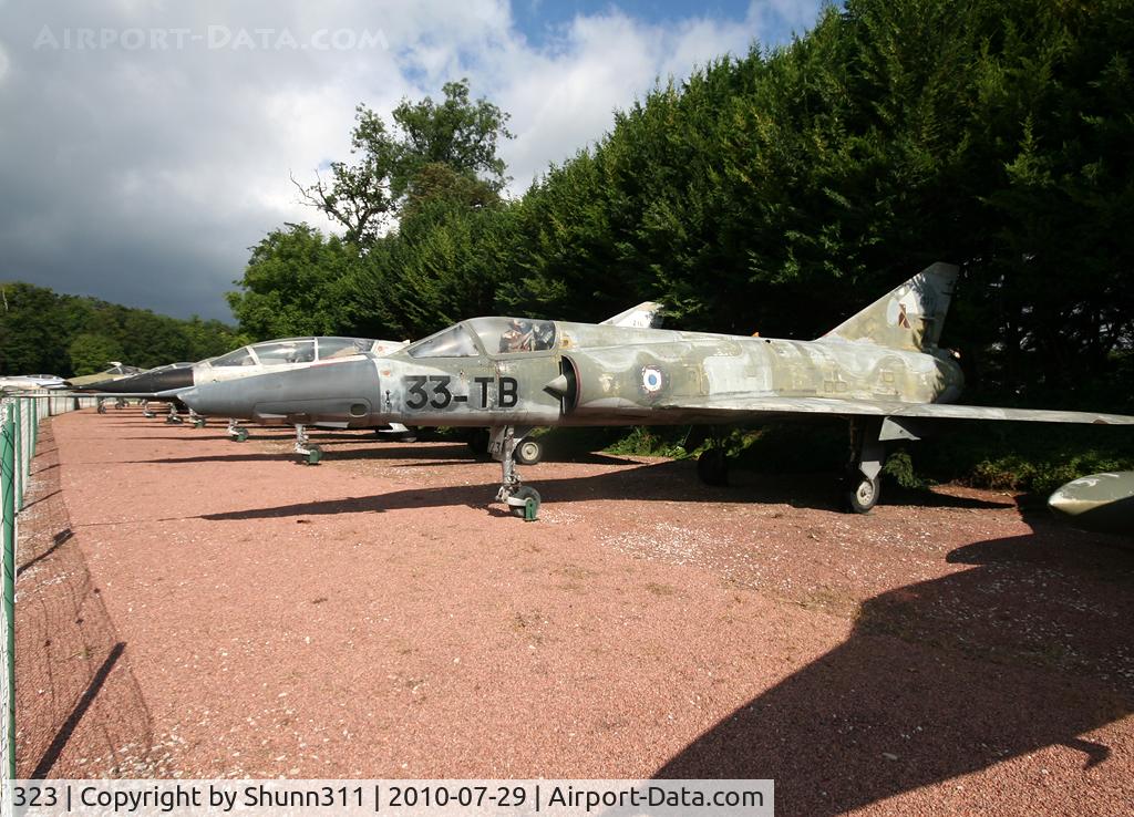 323, Dassault Mirage IIIR C/N 323, S/n 323 - Mirage IIIR preserved inside Savigny-les-Beaune Museum...