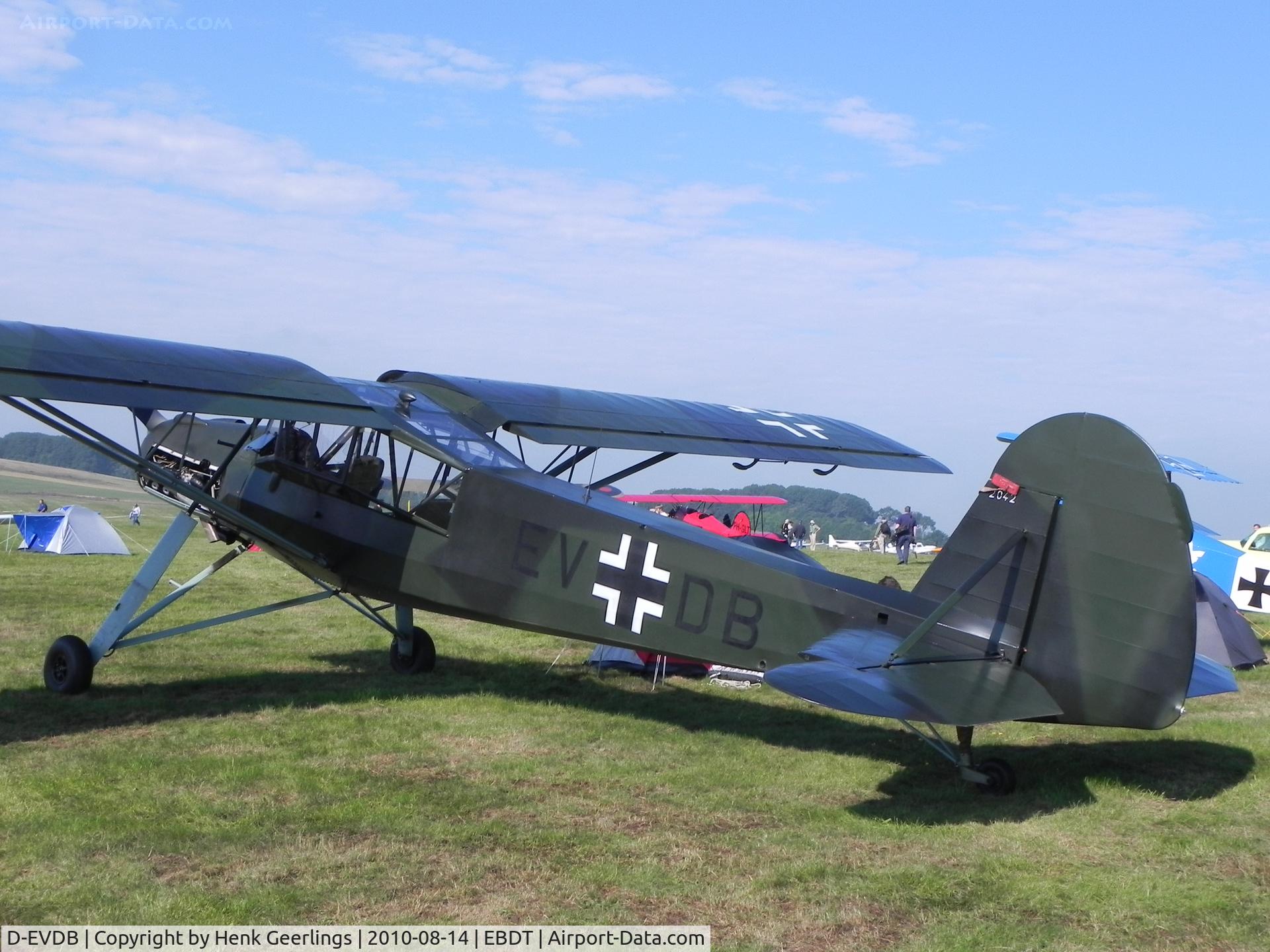 D-EVDB, 1944 Fieseler Fi-156C-7 Storch C/N 2042, 27th International Oldtimer Fly-In

Schaffen - Diest , August 2010 , Belgium