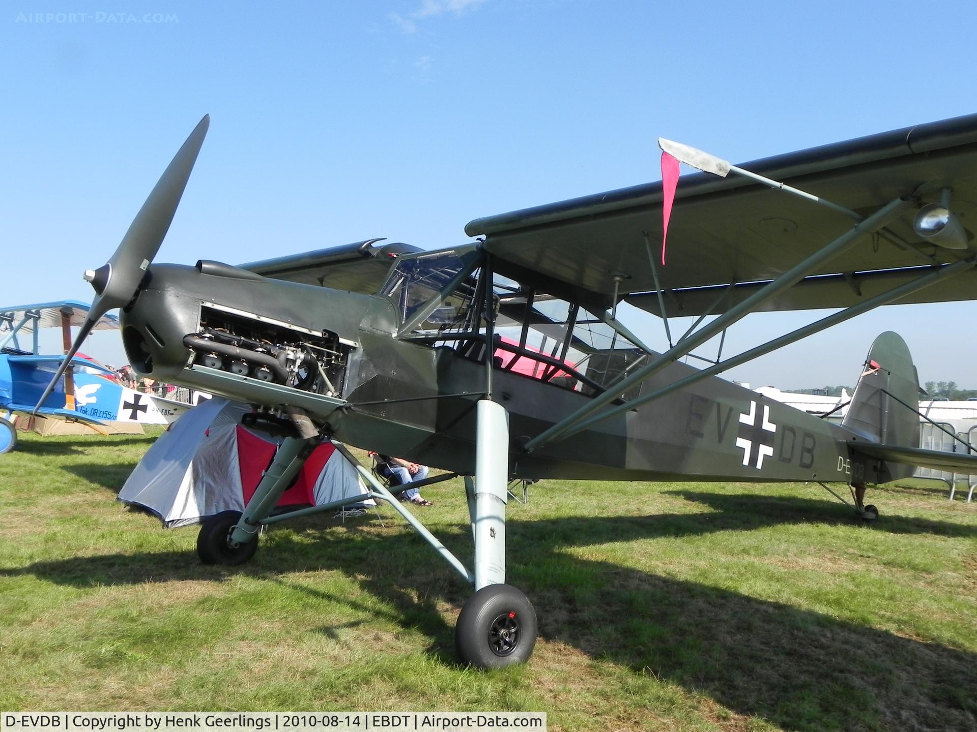 D-EVDB, 1944 Fieseler Fi-156C-7 Storch C/N 2042, 27th International Oldtimer Fly-In

Schaffen - Diest , August 2010 , Belgium