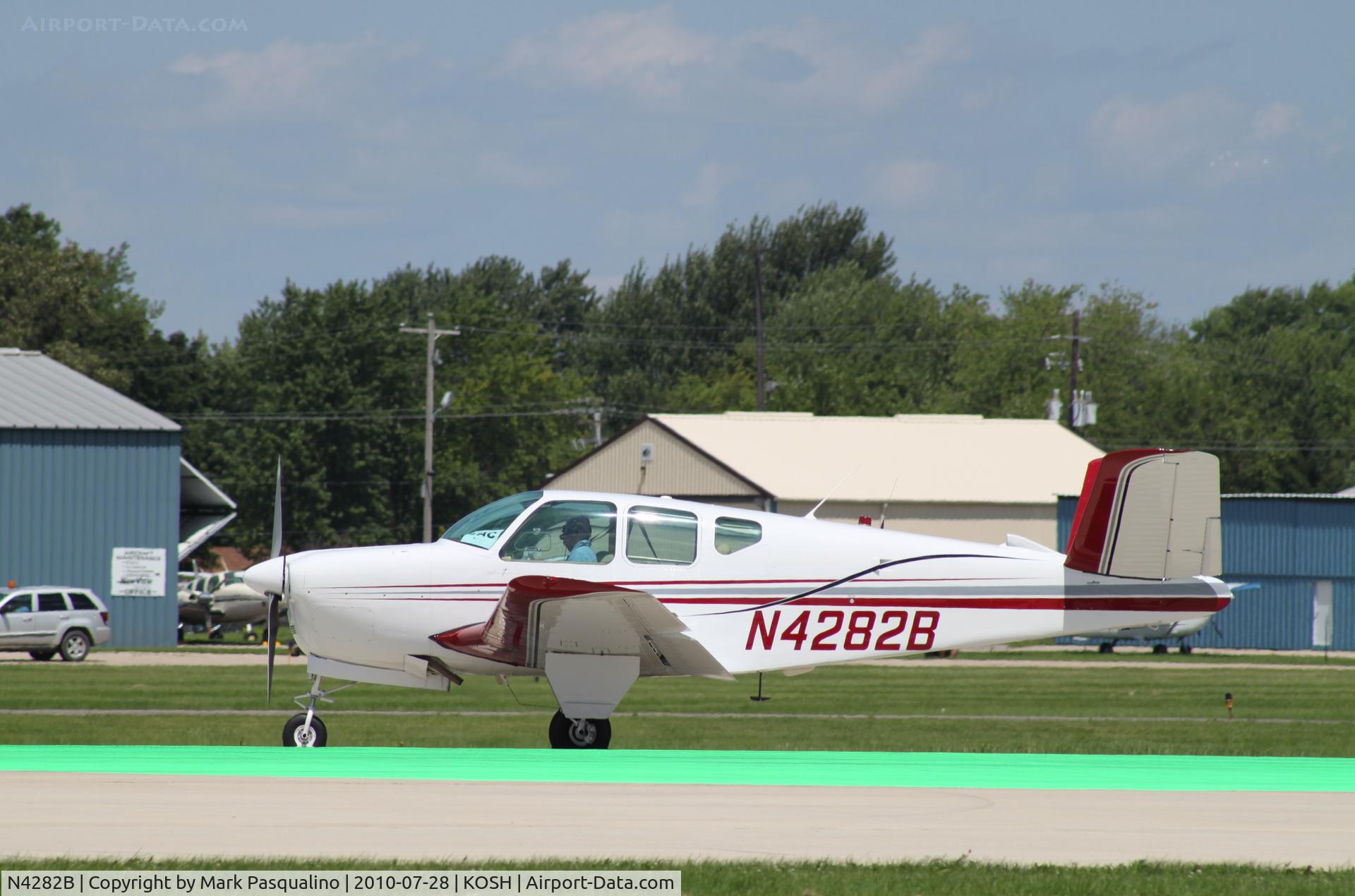 N4282B, 1955 Beech F35 Bonanza C/N D-4345, Beech F35