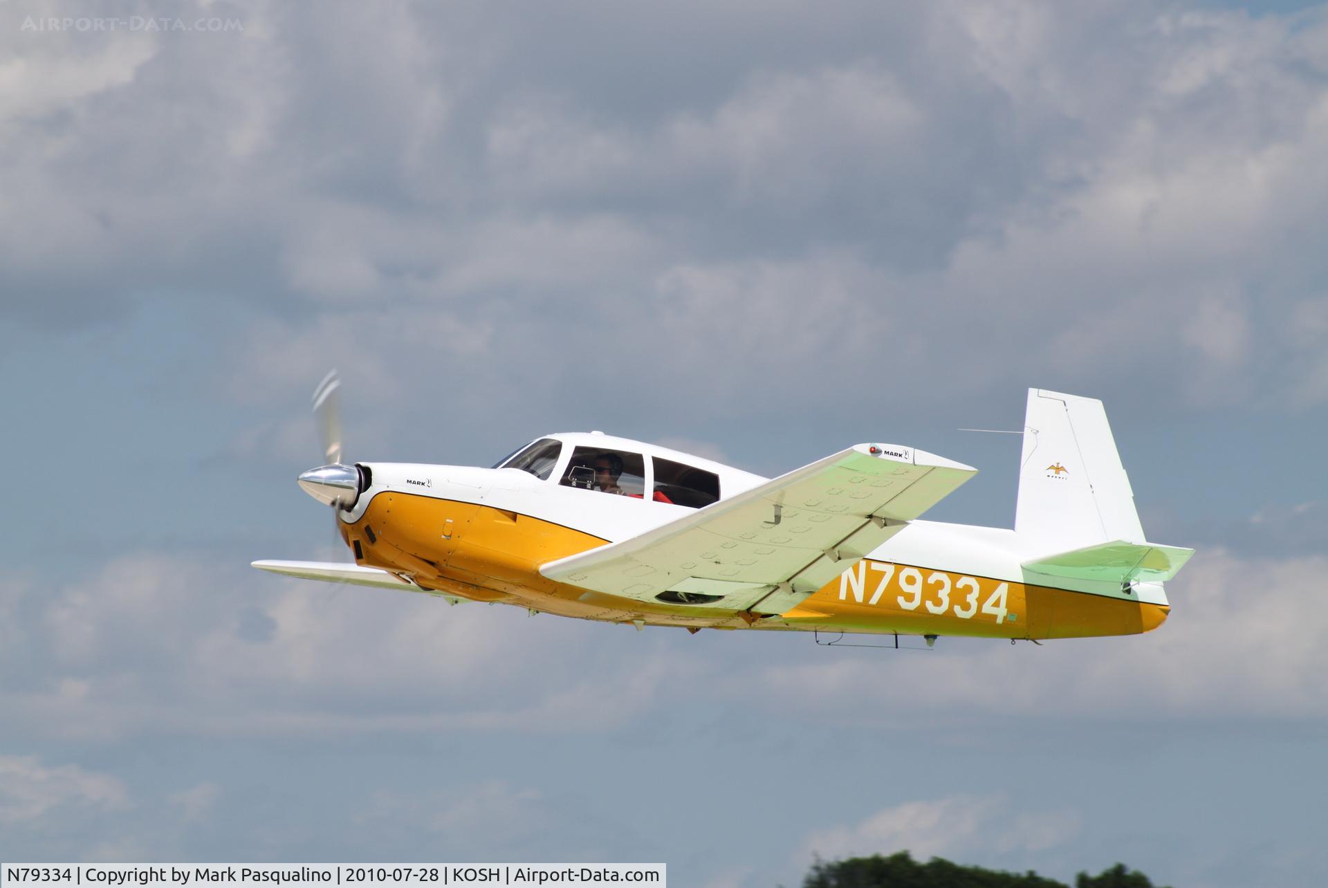 N79334, 1965 Mooney M20C Ranger C/N 2998, Mooney M20C