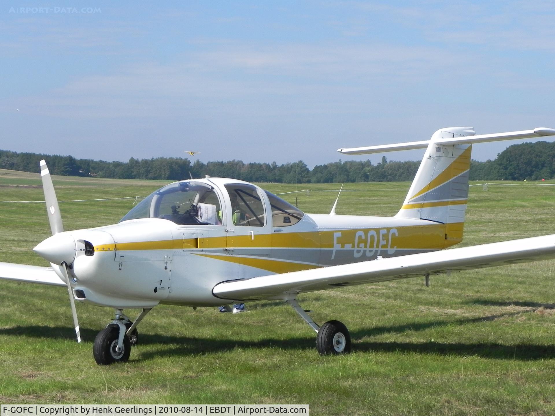 F-GOFC, 1979 Piper PA-38-112 Tomahawk Tomahawk C/N 38-79A0003, International Oldtimer Fly-In , 
Schaffen- Diest , Belgium , August 2010