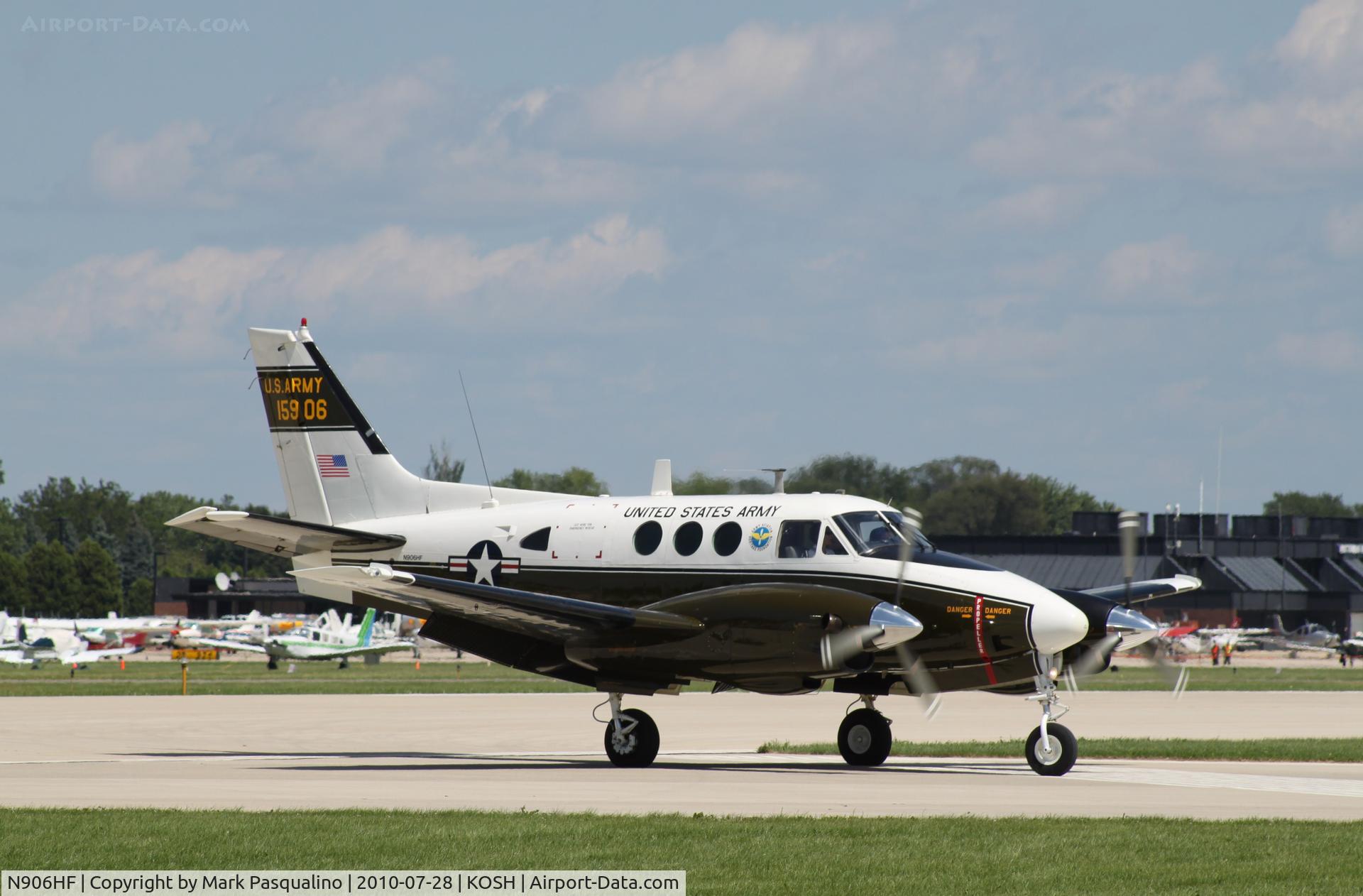 N906HF, 1971 Beech U-21G (A90-1) Ute C/N LM-140, Beech 65-A90-1